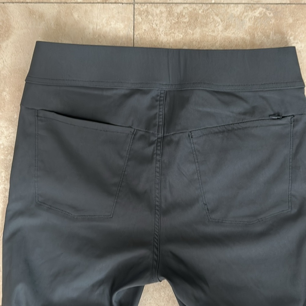 TOAD & CO WOMENS GREY FLEXTIME SKINNY PANTS HIKING OUTDOOR PANTS Moto Stretch - Picture 7 of 9